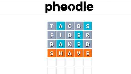 Today's Phoodle Answer