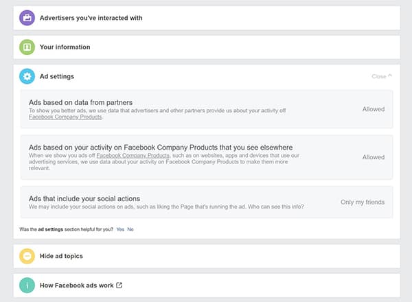 How to avoid being tracked by Facebook and other websites