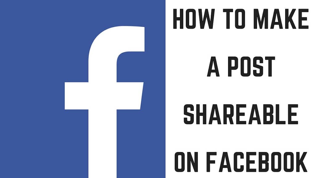 Make a Facebook Post Shareable